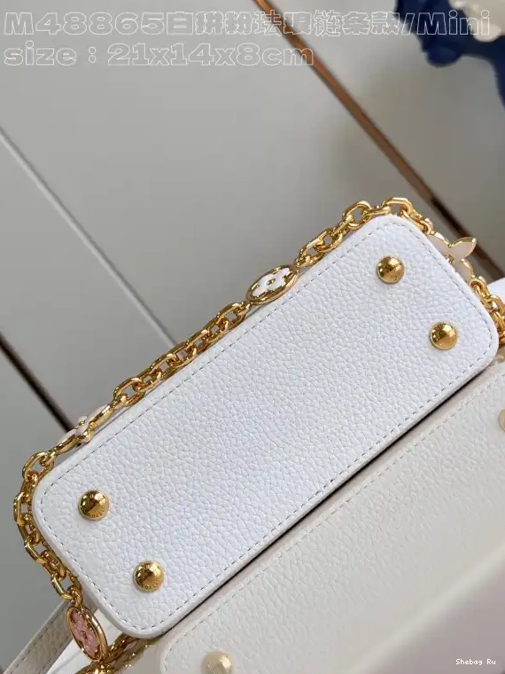 LOUIS VUITTON MINI-21*14*8CM CAPUCINES 0526